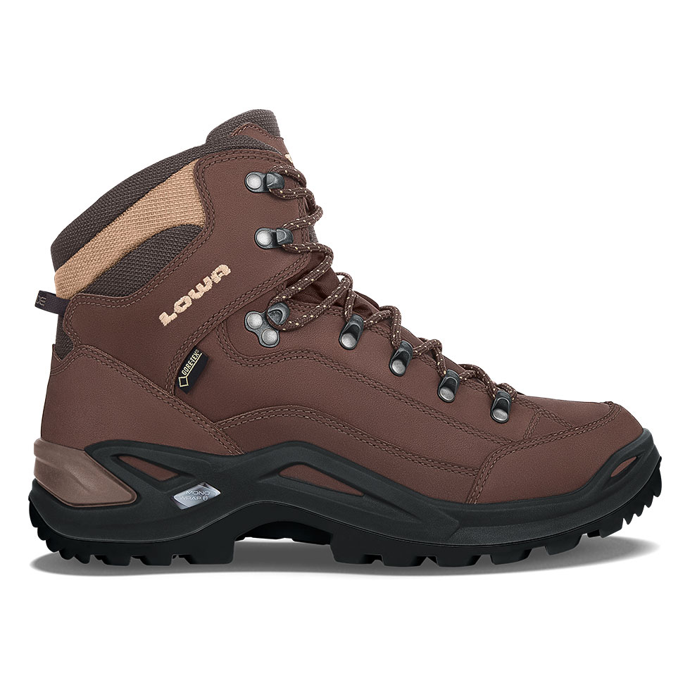 Scarponi Montagna Uomo Lowa Renegade GTX Mid Bordeaux AUQBND-751